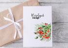 Kartka świąteczna gałązka minimalistyczna firmowa (2)