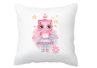 Poszewka dla dziewczynki z różowym robotem robot (1)