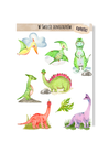 Naklejki z dinozaurami dinozary dla dziecka album (1)
