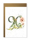  Kartka na urodziny z wiekiem kwiatowa minimalistyczna (9)